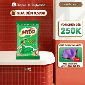 Thực phẩm bổ sung thức uống lúa mạch Nestlé Milo 600g