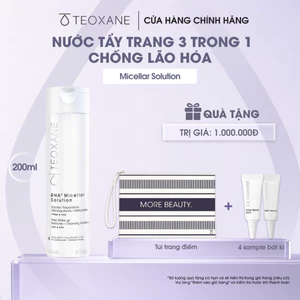 Nước Tẩy Trang Phục Hồi Teoxane RHA Micellar Solution Làm Sạch Dịu Nhẹ Cho Da Nhạy Cảm