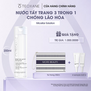 Nước tẩy trang chống lão hoá, ngừa mụn Teoxane RHA Micellar Solution
