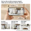 Hai bát 5L Camera Máy cho mèo ăn tự động cho thú cưng chó mèo Tương Tác Âm Thanh Hẹn giờ và định lượng Bộ điều