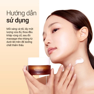 Kem dưỡng da cổ Vella Neck Cream 50ml chống lão hóa giảm nếp nhăn và làm trắng vùng cổ