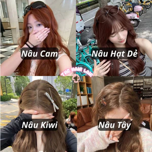Thuốc Nhuộm Tóc Tại Nhà full Màu Hot Trend tặng kèm oxy và găng tay+hdsd