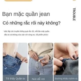 ZENARA【Đen】Thắt Lưng Lười, Cho Quần Jean Nữ, Eo Co Giãn, Dụng Cụ Hữu Ích, Vô Hình, Thắt Lưng, Thích Hợp Cho Vòng Eo Thay