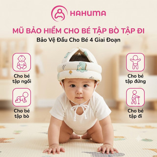 Mũ Bảo Hiểm HAHUMA Cho Bé Tập Đi, Tập Bò, Tập Ngồi - Mũ Bảo Vệ Đầu Bé Chống Va Đập