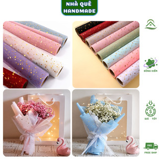 Lưới Voan Sao Trang Trí Bó Hoa, Làm Handmade, Decor Quà Tặng Nhiều Màu