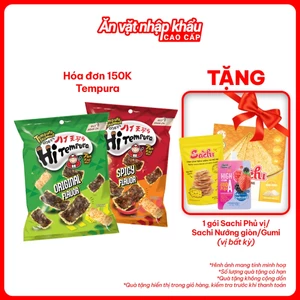 Snack Rong Biển Chiên Giòn TEMPURA Taokaenoi Ăn Vặt Thái Lan