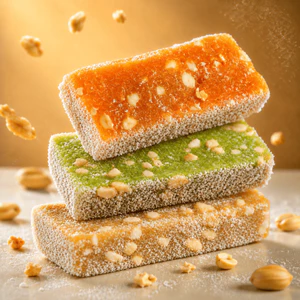 Combo 2 hộp Bánh kẹo Chè lam Thạch Xá Thạch Thất 450g - KHÔNG ĐƯỜNG - Ít ngọt - Không chất bảo quản - Đảm bảo VSATT