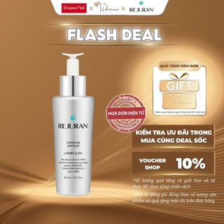 Tinh chất 0.5% PDRN tái tạo tế bào sinh học da sáng khoẻ Rejuran Turnover Ampoule