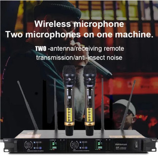Micro UGX 39 PLUS 4 Râu Bắt Sóng Xa Âm Thanh Chuẩn, Chống Hú Tốt, Phù Hợp Không Gian Gia Đình, Sự Kiện, Phòng Hát.