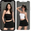 Áo thun nữ tôn dáng AQ-01 chất liệu cotton, Áo phông basic ôm body
