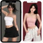 Áo thun nữ tôn dáng AQ-01 chất liệu cotton, Áo phông basic ôm body