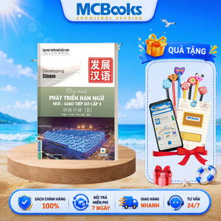 Sách - Giáo Trình Phát Triển Hán Ngữ Nói Giao Tiếp Sơ Cấp 2 - Học Kèm App Online