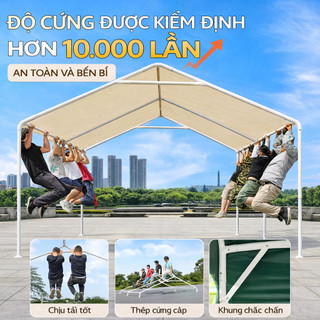 Nhà bạt di động / Lều xếp / Gấp gọn / 1800D / Chống mưa nắng / Khung thép / Ngoài trời / 3x3 3x4.5 3x6m