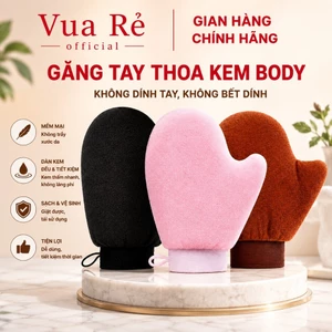 Găng tay thoa kem, thoa đều các lớp kem, không dính, siêu thấm, dễ vệ sinh