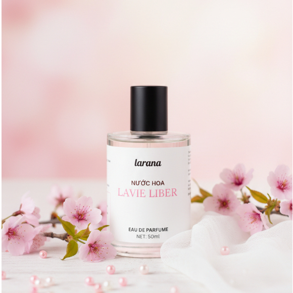 Nước hoa Lavie Liber Thương hiệu Larana, Hương thơm sang trọng, ngọt ngào, thanh lịch 10ml/50ml.