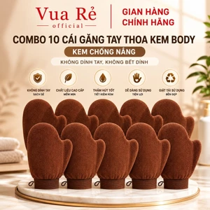 Combo 10 cái găng thoa kem chống nắng siêu mềm mịn, siêu thấm kem tiện lợi