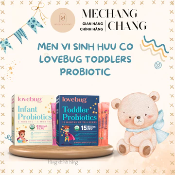 [HÀNG CHÍNH HÃNG] Men vi sinh cho bé Lovebug, bổ sung lợi khuẩn hộp 30 gói cho bé