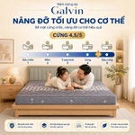 NỆM KIM CƯƠNG - Nệm bông ép mix foam GALVIN bảo hành 10 năm, nâng đỡ, thoáng mát, kháng khuẩn, chống nấm mốc — ảnh 2