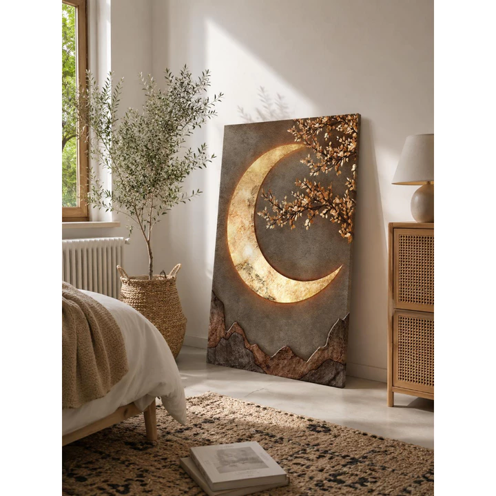 Tranh Decor Hiện Đại, Đồ Decor Tối Giản Treo Tường Phòng Khách, Tranh Decor Khách Sạn