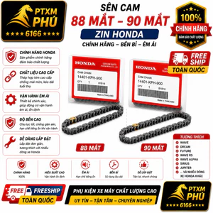 Sên (xích) cam zin honda 88.90 mắt