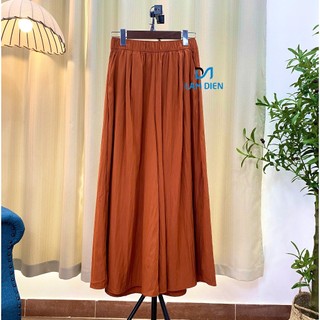 Quần Ống Rộng Nữ Có Túi, Chất Gió Lụa Mềm Mại trẻ trung, năng động, cá tính