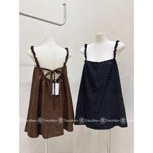 Đầm bi đũi hở lưng siu xinh nha