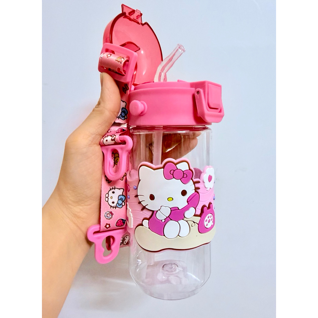 Bình nước nhựa Kitty cao cấp