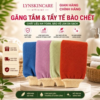 Găng tay tắm và tẩy tế bào chết Nội Địa Trung, hỗ trợ làm trắng da hiệu quả
