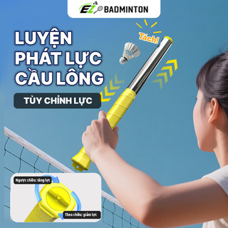 Gậy Luyện Tập Phát Lực Cổ Tay Cầu Lông - Gậy Tập Vung Vợt Chỉnh Tư Thế, Tặng Cuốn Cán