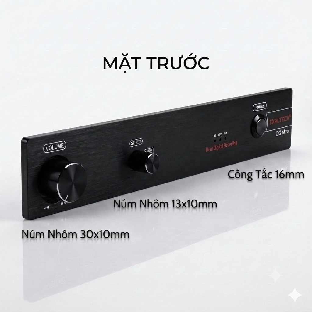 VỎ HỘP SẮT CHO MẠCH GIẢI MÃ 6PRO MỚI NGUYÊN ĐẸP