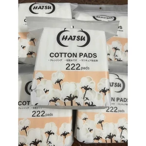 Bông Tẩy Trang Cotton Pad Hatsu 222 Miếng 3 Lớp Mềm Mịn Cho Da Nhạy Cảm