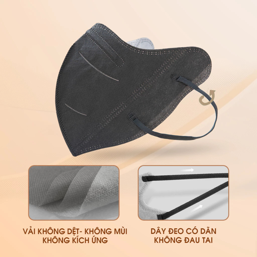 Combo 50 Chiếc Khẩu Trang 9A UMiMask, Dày Dặn Chống Nắng, Che Toàn Diện Chống Nước Thoáng Khí