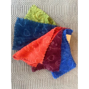combo 5 khăn lau đa năng 30x30cm khăn microfiber mềm mịn dày dặn siêu thấm khăn lau bếp khăn lau xe potato towel