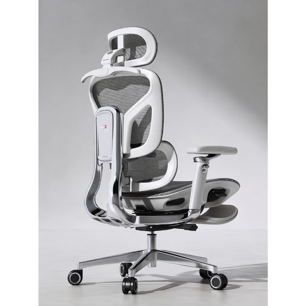 Ghế Công Thái Học Saigu Ares L8 Full Nhôm Chính Hãng - Ngả 160°, Tay Kim Loại 720°, Lưới Cloud, Full VAT, BH 3 Năm | BigBuy360 - bigbuy360.vn