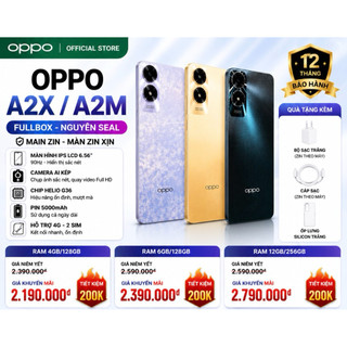 Điện Thoại OPPO A2M 5G Fullbox 6GB/128GB 12GB/256GB | Màn Hình 90Hz | Pin 5000mAh | 2 SIM 5G | Bảo Hành 12 Tháng
