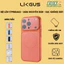 Ốp Likgus độ lưng mô phỏng chuẩn màu iPhone 17ProMax sang trọng cho 13 14 15 16 17Promax