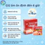 Miếng dán giữ nhiệt Salonpas Jikabari Hisamitsu hộp 8 miếng, làm ấm dễ chịu vùng lưng, mỏi cơ