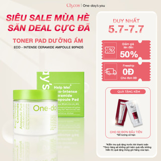 One-day's you - Toner Pad Dưỡng Ẩm | Eco - Intense Ceramide Ampoule 90 Miếng  | Clycos Phân Phối