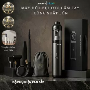 Máy hút bụi cầm tay HEPA mini không dây cao cấp lực hút 15.000Pa Bảo hành 12 tháng