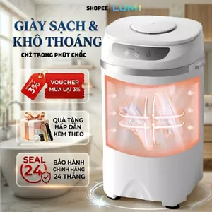 Máy giặt mini gia đình, máy giặt kèm sấy được cả quần áo và giày, máy giặt đồ sơ sinh
