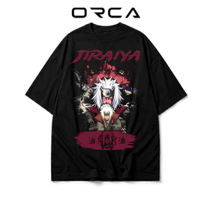 Áo thun Orca in hình Jiraiya Naruto - Vải Cotton cao cấp - ORCA939
