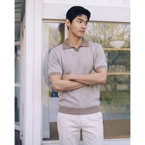 Áo Polo nam un-button Hàn Quốc 12944