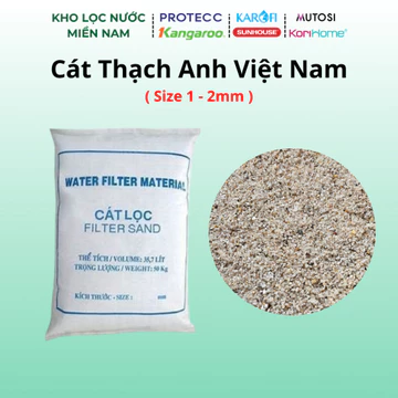 Cát Thạch Anh Dùng Cho Lọc Nước, Côt Lọc Tổng, Nuôi Cá Biển, Thuỷ Sinh - Lọc Nước Sinh Hoạt - Thiết Bị Gia Dụng