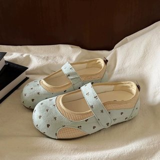 [CHÂN MẬP TĂNG 1 SIZE] Giày Đế Bằng Nữ Chất Liệu Vải Lưới Thoáng Khí, Đế Cao Su Siêu Êm Mã 620
