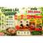 Combo Lẩu 5 Gói Mộc Nhiên - 2 Mỳ Gạo Sợi To + 2 Bánh Đa Cua + 1 Miến Dong | Đặc Sản Thái Nguyên