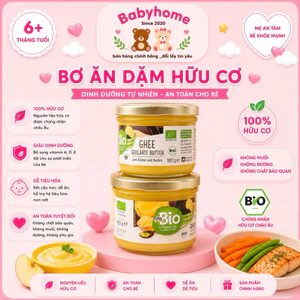 Bơ hữu cơ Ghee Bio nội địa Đức, bơ Easy - date mới