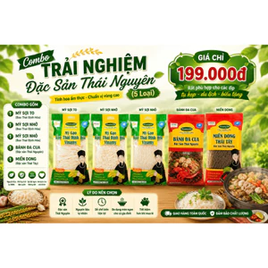 Combo Trải Nghiệm Sản Phẩm Mộc Nhiên - Đặc Sản Thái Nguyên