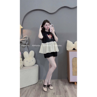 ÁO BẦU CỘC TAY COTTONG SƯ TỬ PHA HOA-4 màu