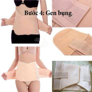 ĐAI GEL NỊT BỤNG SAU SINH SỢI TRE CAO CẤP