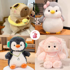 Gấu bông size lớn cute dễ thương , thú nhồi bông mềm mịn giá rẻ, Quà tặng sinh nhật cho nữ MEILI